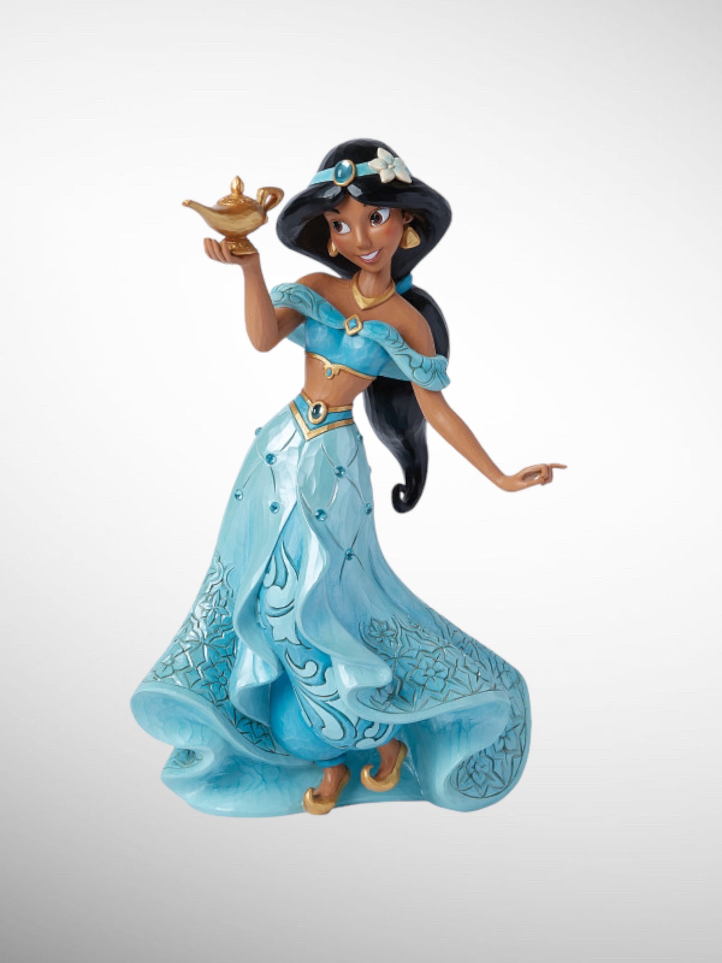 Jim Shore Disney Traditions - Daring and Determined Princess Jasmine Deluxe Figurine